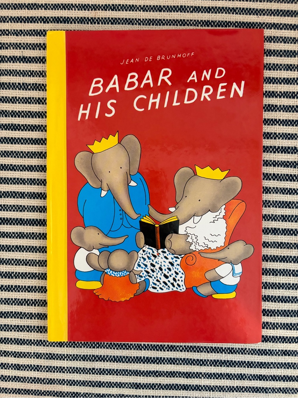 Babar and His Children Kids Book - Red